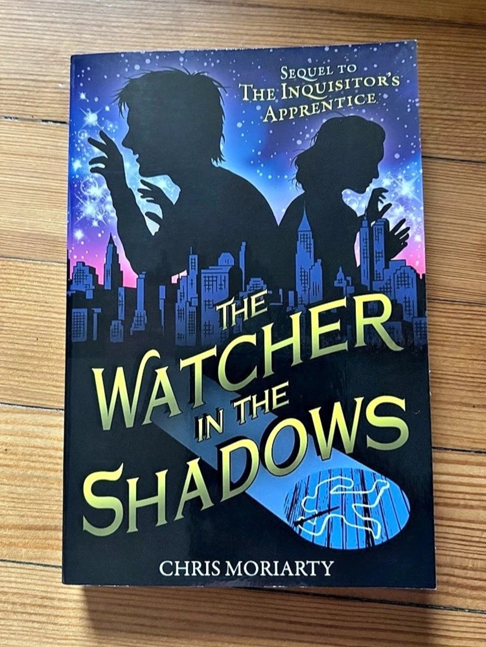 The Watcher in the Shadows by Chris Moriarty - Sequel to Inquisitor’s Apprentice
